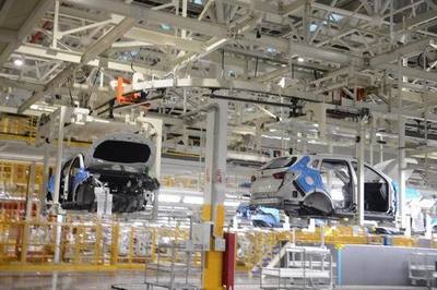 张贵林董事长到上汽集团乘用车郑州基地参观考察