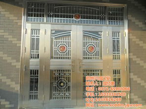 郑州兴成门业 不锈钢门生产与开封门店高清展示