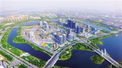 龙子湖智慧岛景观升级 郑州城市发展的新名片